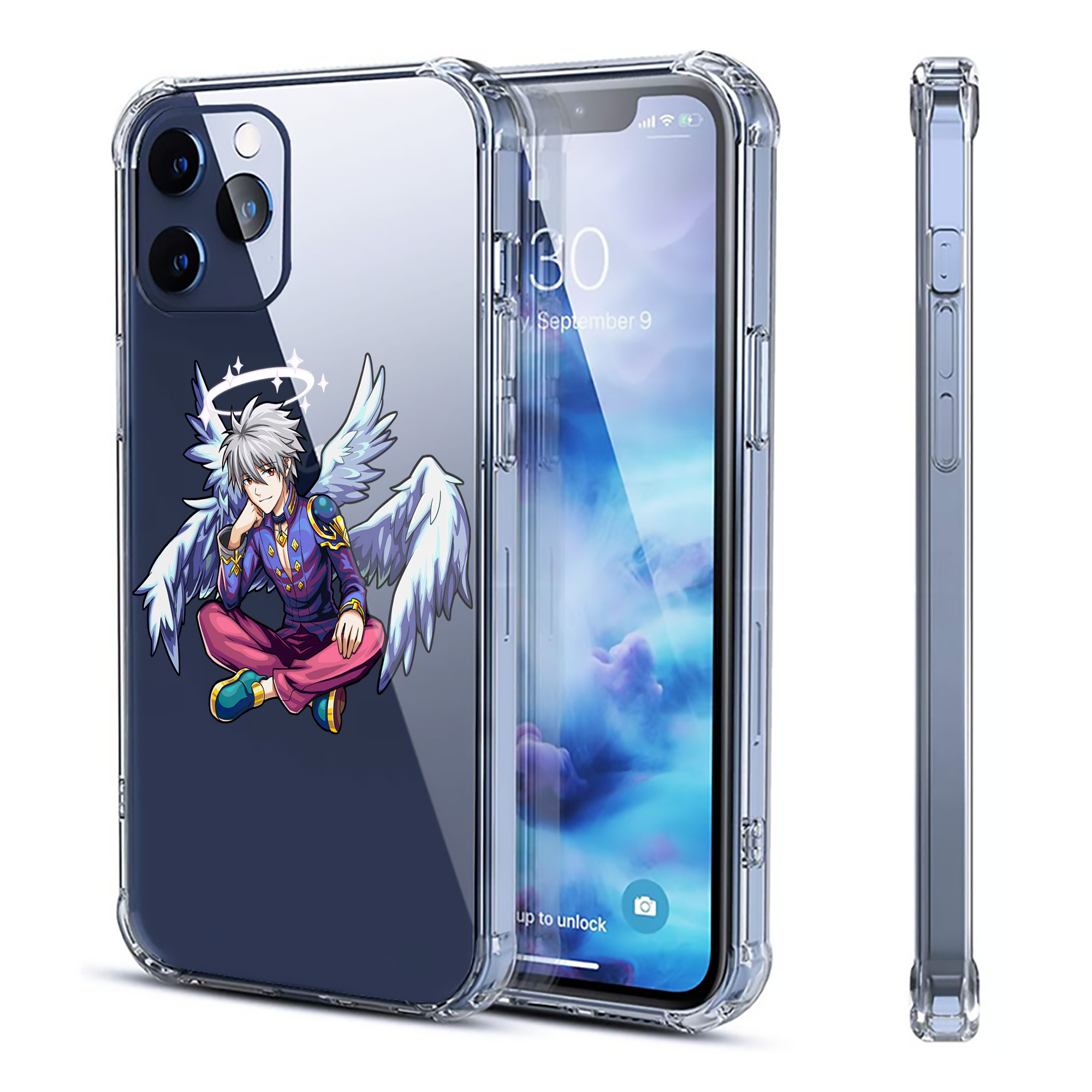 （画像用） EVA 新世紀エヴァンゲリオン 【iPhone 12シリーズ対応】透明スマホケース（クリアソフトケース）